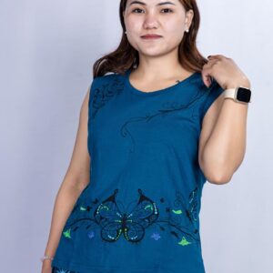 Sleeveless Cotton Tops