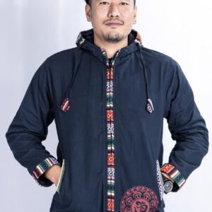 Shyama Gheri Border Jacket Unisex